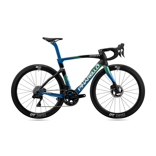 2024 Pinarello Dura Ace Di2 - Nebula Green Blue Road Bike