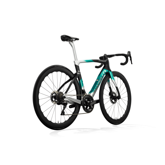 2024 Pinarello Dura Ace Di2 - Nebula Green Silver Road Bike 2024 Pinarello Dura Ace Di2 - Nebula Green Silver Road Bike