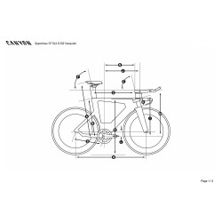2025 Canyon Speedmax CF SLX 8 Di2 Vanquish Triathlon Bike
