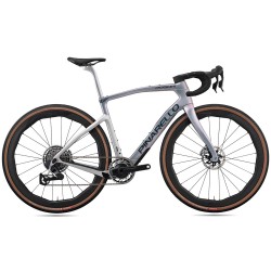 2025 Pinarello Dogma GR Shimano Dura Ace Di2 2x12 - Interstellar Grey Matt Road Bike
