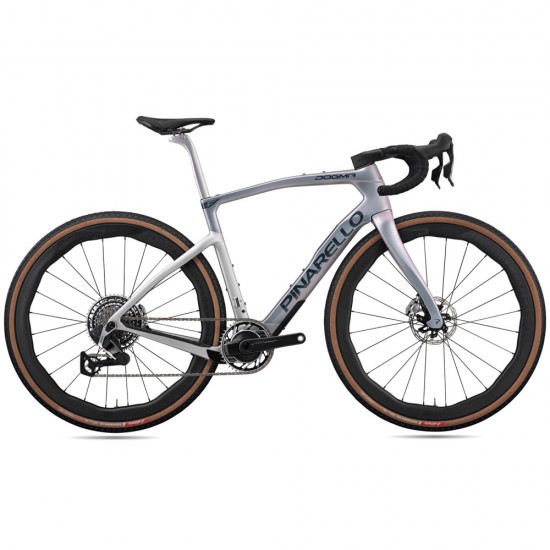 2025 Pinarello Dogma GR Shimano Dura Ace Di2 2x12 - Interstellar Grey Matt Road Bike