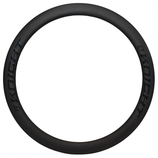 KNIGHT COMPOSITES 50 TUBELESS AERO DISC CARBON CLINCHER RIM KNIGHT COMPOSITES 50 TUBELESS AERO DISC CARBON CLINCHER RIM