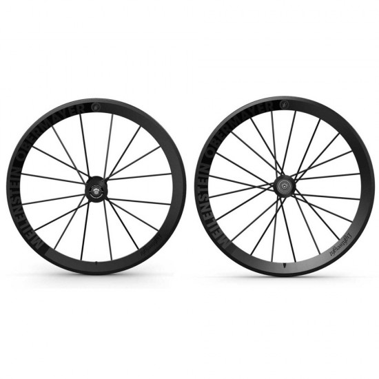 LIGHTWEIGHT MEILENSTEIN SCHWARZ EDITION CLINCHER WHEELSET (16/20) LIGHTWEIGHT MEILENSTEIN SCHWARZ EDITION CLINCHER WHEELSET (16/20)