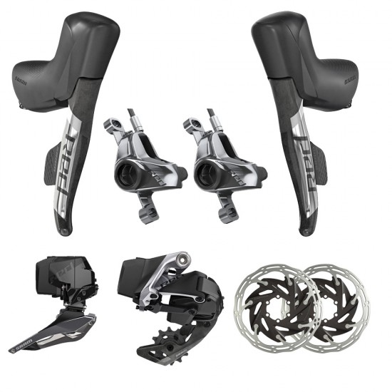 SRAM Red eTap Axs 2x Electronic Post Mount HRD Groupset SRAM Red eTap Axs 2x Electronic Post Mount HRD Groupset