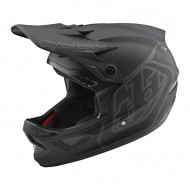 Troy Lee Designs D3 Fiberlite Full Face Helmet Black