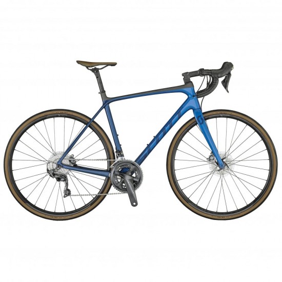 Scott Addict 10 Disc Road Bike-Marine Blue 2021