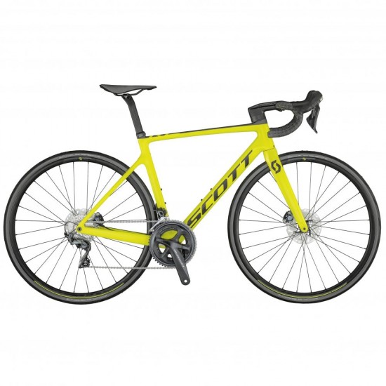 Scott Addict Rc 30 Road Bike-Yellow 2021